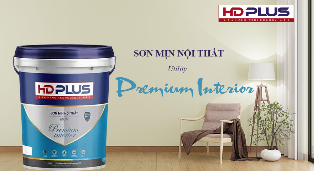 Sơn mịn nội thất HD Plus