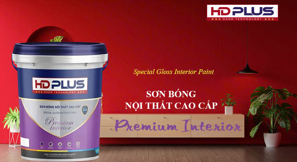 Sơn bóng nội thất HD Plus